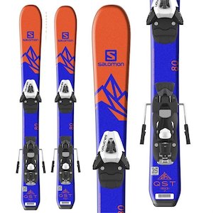Kids Skis: Salomon H QST Max JR Ski w/ C5 Binding