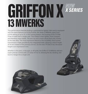 Ski Bindings: Marker Griffon X 13 ski Binding 2026