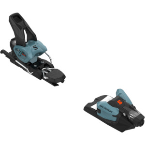 Ski Bindings: Salomon Strive 12 GW Binding Smoke Blue / Flame Orange
