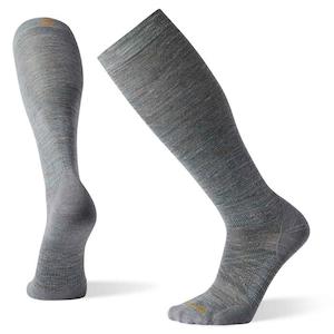 Mens Ski Socks: Smartwool M PhD Ski UltraLight Grey
