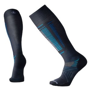 Mens Ski Socks: Smartwool M PhD Pro Freeski Navy