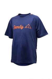 Sendy Youth Short Sleeve Jersey Bold Blue
