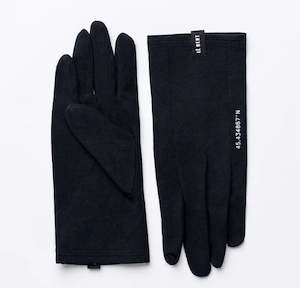 Le Bent Glove Liner - Black