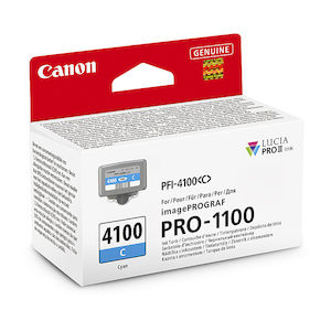 Canon PFI4100 Cyan Ink Cart