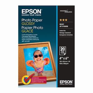 Epson Brand: Epson Photo Paper Glossy 4x6