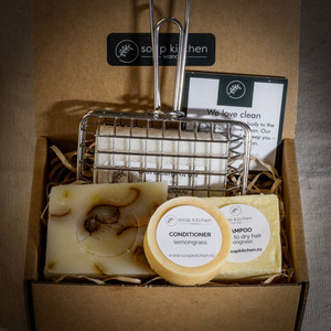 Products: PLASTIC FREE STARTER BOX Soap Kitchen Wanaka