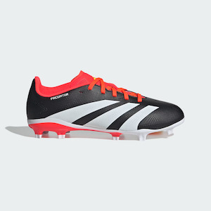 Adidas Predator League FG Jr (Black / White / Red)
