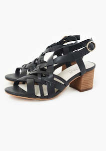 Shoes: Walnut Melbourne Alice Heel in Black