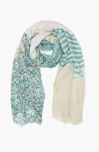 Scarves: Antler Saige Patchwork Scarf