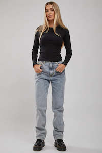 Denim: Neuw Nico Straight Jean Transmission 32 leg