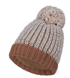 Hat: Kooringal Mornington Beanie In Dusty Pink