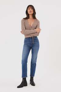 Rollas: Rollas Original Straight Malibu In Mid Vintage Blue