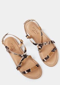 Ivylee: Ivy Lee Sierra Faux Python Sandal