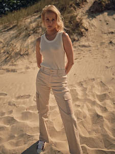 Sale: Mos Mosh Weneta Cargo Pant Ecru