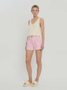 Denim: Kivari paloma Denim Short Pink
