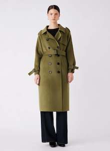 Coats Jackets: Virtual Trench Coat Khaki