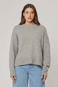 Tomboy Merino Knit Grey Marle