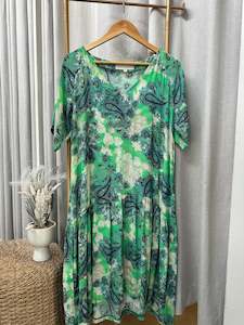 Pre Loved Briarwood Paisley Dress size S RRP $199.00