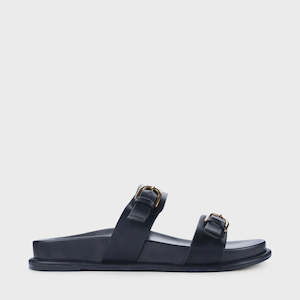 Shoes: Valise Sandal in Black