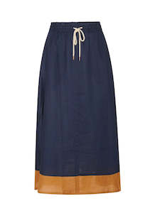 Speck Skirt Ink Ginger