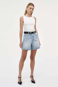 Neuw: Jonesy Singlet AM in White