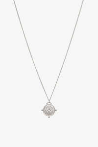 Jewellery: Evil Eye Necklace Silver