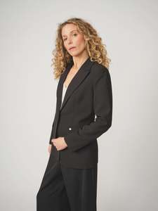Leonora Miley Blazer in Black