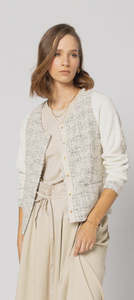 Drama The Label: Jakcar Jacket in Ivory