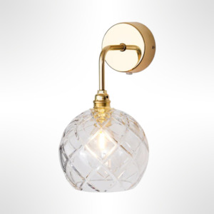 Ebb Flow: Rowan Crystal Wall Light