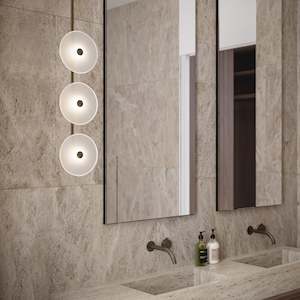 Bathroom Rated: Coral Trio Pendant Light (Centered)
