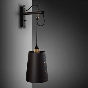 Frontpage: Hooked Wall Light with Shade