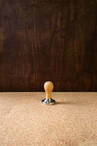 Accessories: Barista Tamper Round Handle S/S Base