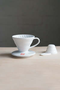 Brewing Gear: Hario V60 Coffee Dripper White Ceramic - 01