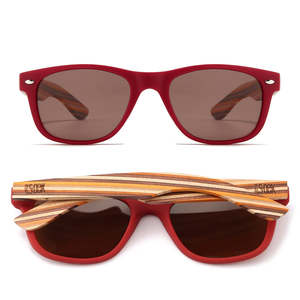 LITTLE AVALON KIDS Red Sunnies l Polarised Lens - Age 7-10