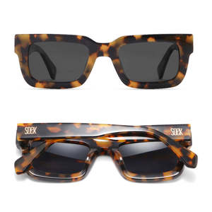 Soek Sunglasses All: ROVE HONEY TORT l Plastic Free Sunglasses l Black Polarised Lens