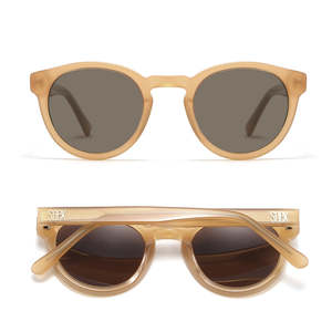 OTIS SAND - Bio Acetate Sand coloured Frame l Khaki Polarised Lens