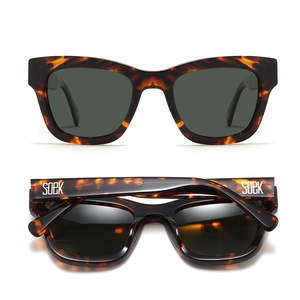 Soek Sunglasses All: COLLIDE TORT l Plant Based Unisex Sunglasses l Polarised Lens