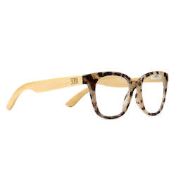 Wholesale Blue Light Blocking Reader: BLUE LIGHT READER - LILA GRACE IVORY TORTOISE  +2.5  ( no GST ) RRP $75.99