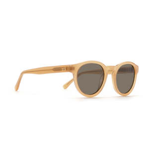 SunGlasses: OTIS SAND - Bio Acetate Sand coloured Frame l Khaki Polarised Lens