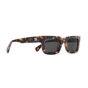SunGlasses: ROVE HONEY TORT - Bio Acetate Tortoise Frame l Khaki  Polarised Lens