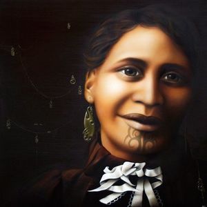 Portrait Sofia Minson Artist: Matire Te Horowai