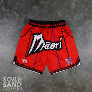 Products: Māori Shorts – Red Soil and Sand