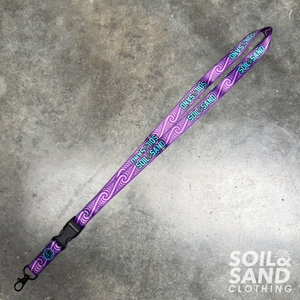 Products: Lanyard – Purple Soil and Sand