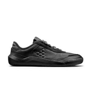 Vivobarefoot Gobi Sneaker Leather Mens Obsidian