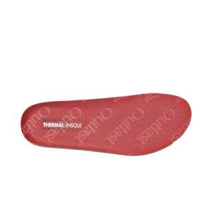 Vivobarefoot: Vivobarefoot Thermal Insole Juniors Red