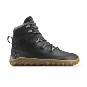 Vivobarefoot Tracker Leather At II Mens Obsidian