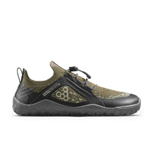Womens Everyday: Vivobarefoot Primus Trail Knit FG Grounding Womens Dark Olive