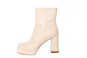 Boots: Bex Platform Boot Cream