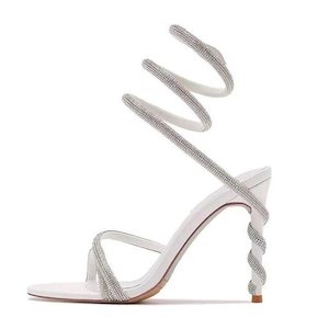 Python Heel White