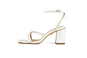 Bridal: Ky Sandal Heel White